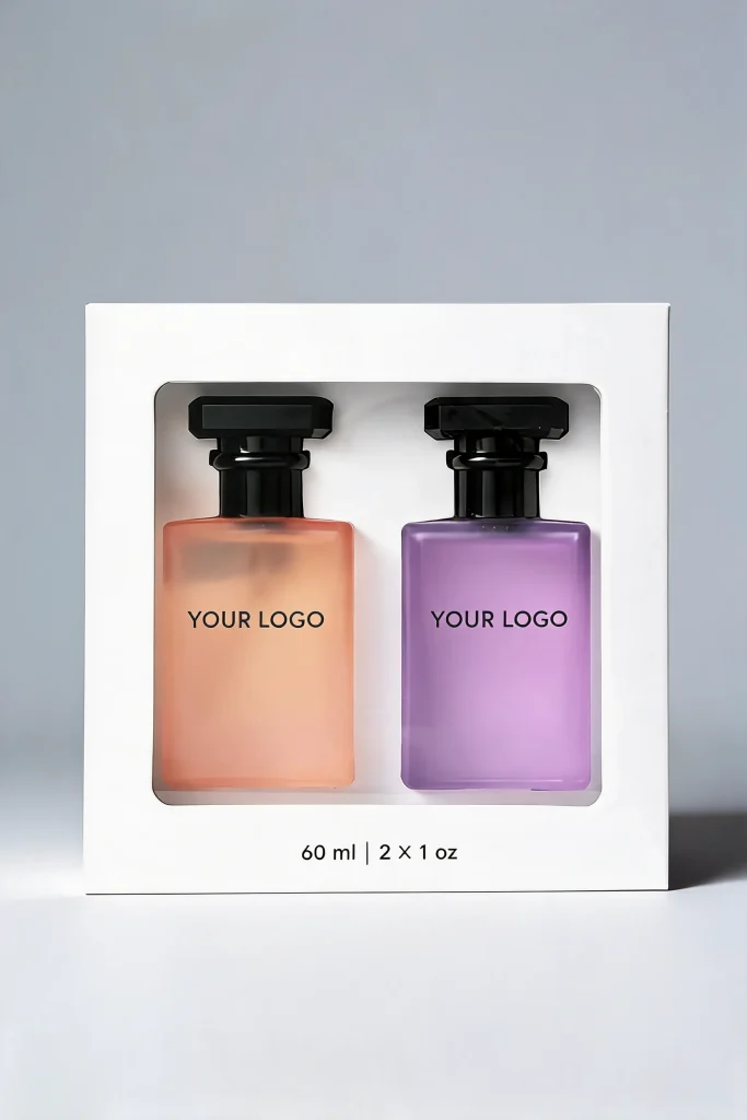 Two-Bottle Soft Floral Musk Gift Set Development Reference reference development direction