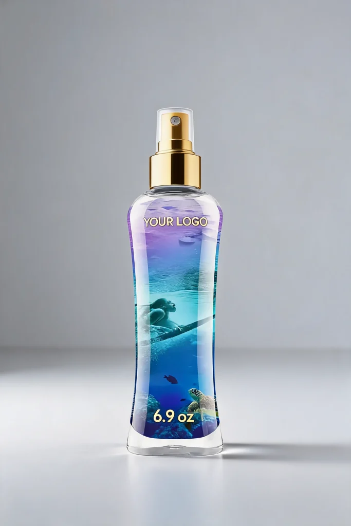 2 × 204ml Summer Aquatic / Coconut Body Mist Development Reference reference development direction